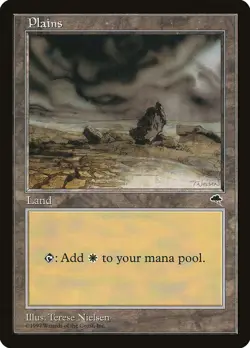 MTG Plains (331) ** Tempest ** English (NM) - Image 1