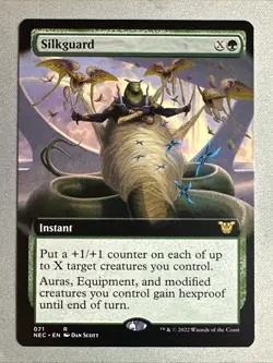 MTG / Silkguard / NEC / #71 / Regular (Extended Art) / Rare / NM - Image 1