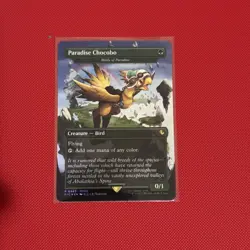 Paradise Chocobo - Birds of Paradise (Borderless) Commander: Final Fantasy Foil - Image 1