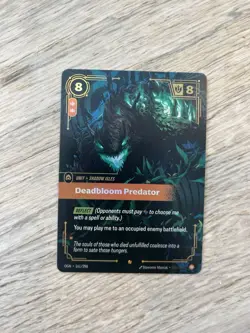 Deadbloom Predator OGN 161/298 Epic Riftbound League of Legends - Image 1