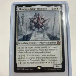 MTG, Mondrak, Glory Dominus 23 NEAR MINT Phyrexia: All Will Be One Regular - Image 1