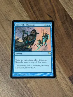 MTG Savor the Moment - Shadowmoor NM - Image 1
