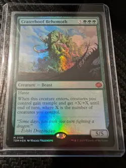 Craterhoof Behemoth Tarkir: Dragonstorm Foil - Image 1