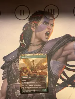 Gilded Goose (Borderless) Commander: Bloomburrow Regular - Image 1