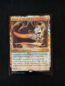 Magic The Gathering - Sword of Fire and Ice FOIL - Kaladesh Masterpieces - LP - Image 1