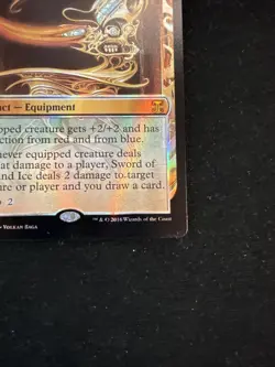 Magic The Gathering - Sword of Fire and Ice FOIL - Kaladesh Masterpieces - LP - Image 4