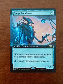 MtG EoC Surge Conductor #39 Extended Art Non-Foil MAGIC NM - Image 1