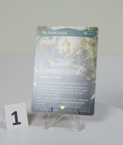 The Earth Crystal Borderless Regular 342 Final Fantasy FIN MTG NM See Video - Image 2