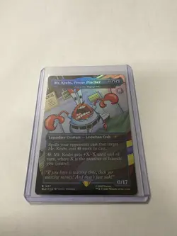Mr. Krabs, Penny Pincher Borderless Foil MTG Single, Secret Lair, Rare 1927 NM - Image 3