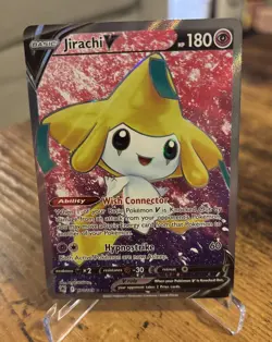 Pokemon TCG Jirachi v Full Art Card 170/189 Astral Radiance NM/Mint - Image 1