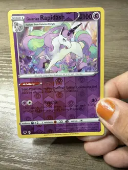 Pokemon Lot Of 2 Galarian Rapidash And Ponyta - Image 5