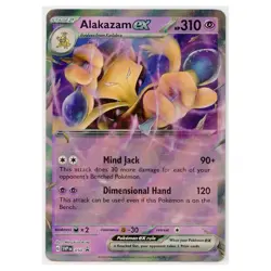 2023 Pokemon Alakazam EX Scarlet & Violet Black Star Promo Set of 3 Near Mint - Image 4