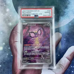 Pokemon TCG Pecharunt 129 Pokemon Center Stamped Promo PSA 10 - Image 1