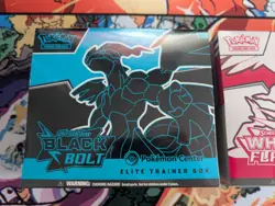 Pokemon Center Black Bolt and White Flare ETB Set Factory Sealed - Image 2