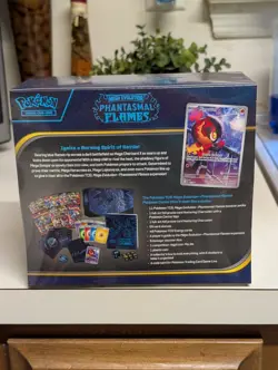 Sealed Pokemon Center Mega Evolution Phantasmal Flames ETB Elite Trainer Box - Image 3