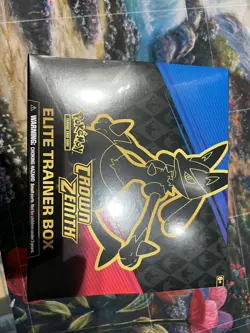 Pokemon TCG Crown Zenith Elite Trainer Box ETB New Sealed - Image 1