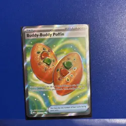 Buddy-Buddy Puffin 167/132 Mega Evolution Full Art Trainer Pokemon TCG NM - Image 1