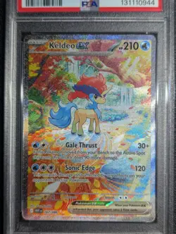 Pokemon Keldeo ex White Flare Special Illustration Rare #167 PSA 10 Gem Mint - Image 2