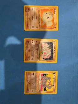 Pokemon TCG Light Machamp, Light Machoke, And Machop Set - Image 1