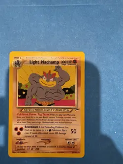 Pokemon TCG Light Machamp, Light Machoke, And Machop Set - Image 2