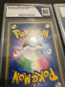 Lot 3 Pokemon Graded (JP) - Pikachu CCC 9.5 + Flygon SGS 8 + EX Vintage - Secure - Image 4