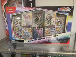 POKEMON TCG Prismatic Evolutions Premium Figure Collection **SET OF 2 BOXES** - Image 1