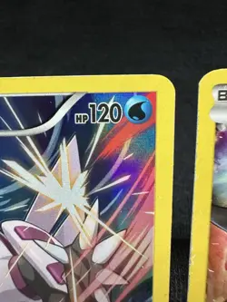 FULL ART Dialga + Palkia Holo Rare Pokemon XY75 XY77 Black Star Promo Set - Image 3