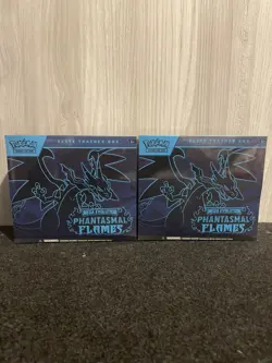 2x Pokemon TCG Phantasmal Flames ETB Elite trainer box Brand New Free Ship ✅ 🔥 - Image 1