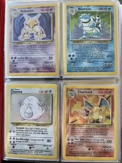 Pokemon 100% Complete Master Base Set 102/102 WOTC Vintage 1999 w Charizard Holo - Image 1