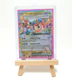 Pokemon Tatsugiri ex 142 Near Mint Double Rare Surging Sparks EN - Image 1