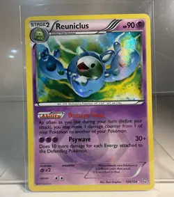 Pokemon Reuniclus 126/124 Dragons Exalted Secret Rare NM-LP - Image 1