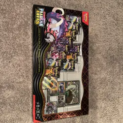 Pokemon TCG Paldean Fates Great Tusk & Iron Treads Premium Collection Box Sealed - Image 1