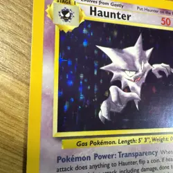 Pokemon TCG - Haunter - 6/62 - Holo Unlimited - Fossil Unlimited [Near Mint] - Image 2