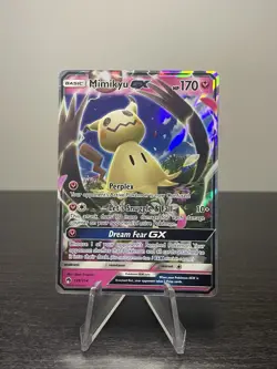 Mimikyu GX - 149/214 - Pokemon Lost Thunder Sun & Moon Ultra Rare Holo Full Art - Image 1