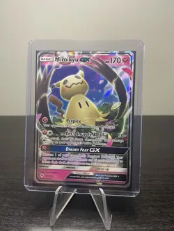 Mimikyu GX - 149/214 - Pokemon Lost Thunder Sun & Moon Ultra Rare Holo Full Art - Image 2