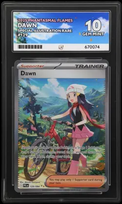 Pokemon TCG- Dawn Special Illustration Rare 129/094 - Ace 10 Phantasmal Flames - Image 3