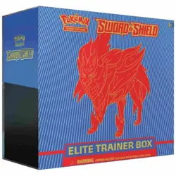 Sword and Shield Base Set Elite Trainer Box ETB [Zamazenta] SEALED Pokemon 2020 - Image 1