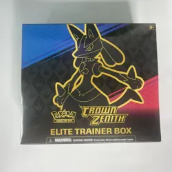 Pokemon TCG Sword And Shield Crown Zenith Elite Trainer Box ETB Factory Sealed - Image 1