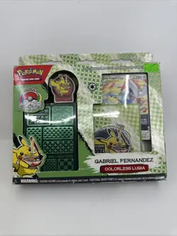 POKEMON 2023 WORLD CHAMPIONSHIP Gabriel Fernandez (Colorless Lugia) New Sealed - Image 1