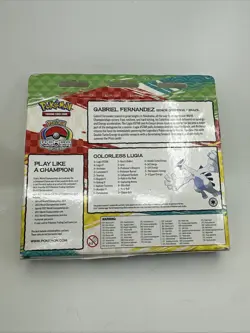 POKEMON 2023 WORLD CHAMPIONSHIP Gabriel Fernandez (Colorless Lugia) New Sealed - Image 2