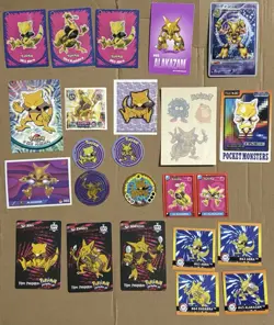 47 Pokemon Item Lot Bundle- Ponyta Rapidash Abra Kadabra Alakazam - Image 2