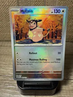 Pokemon Prismatic Evolutions Miltank Master Ball Holo 81/131 NM/M+! - Image 1