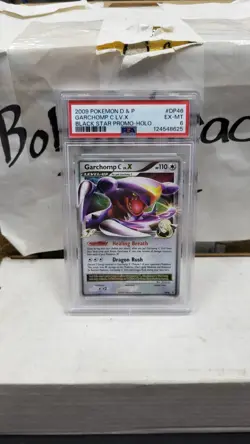 2009 GARCHOMP C LV.X HOLO DIAMOND PEARL BLACK STAR PROMO POKEMON TCG PSA 6 DP46 - Image 1