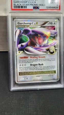2009 GARCHOMP C LV.X HOLO DIAMOND PEARL BLACK STAR PROMO POKEMON TCG PSA 6 DP46 - Image 4