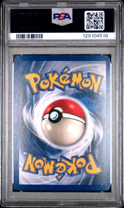 1999 POKEMON GAME #10 MEWTWO-HOLO PSA 7 - Image 2