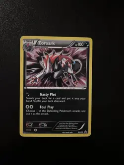 Pokemon TCG Zoroark BW09 Cosmos Holo Black Star Promo - Image 1