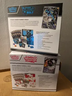 Pokemon Center Black Bolt and White Flare ETB Set Factory Sealed - Image 4