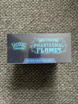 Pokemon TCG Mega Evolution Phantasmal Flames Elite Trainer Box ETB Sealed ? - Image 4