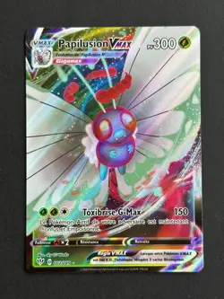 Carte Pokemon - Papilusion Vmax - 002/189 Tenebres Embrasees - Francais - Neuf - Image 1