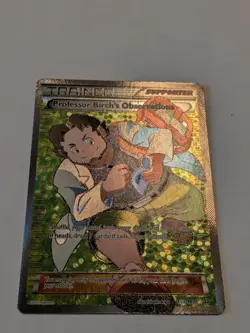 FULL ART Professor Birch's Observations ULTRA RARE Pokemon Primal Clash 159/160 - Image 2